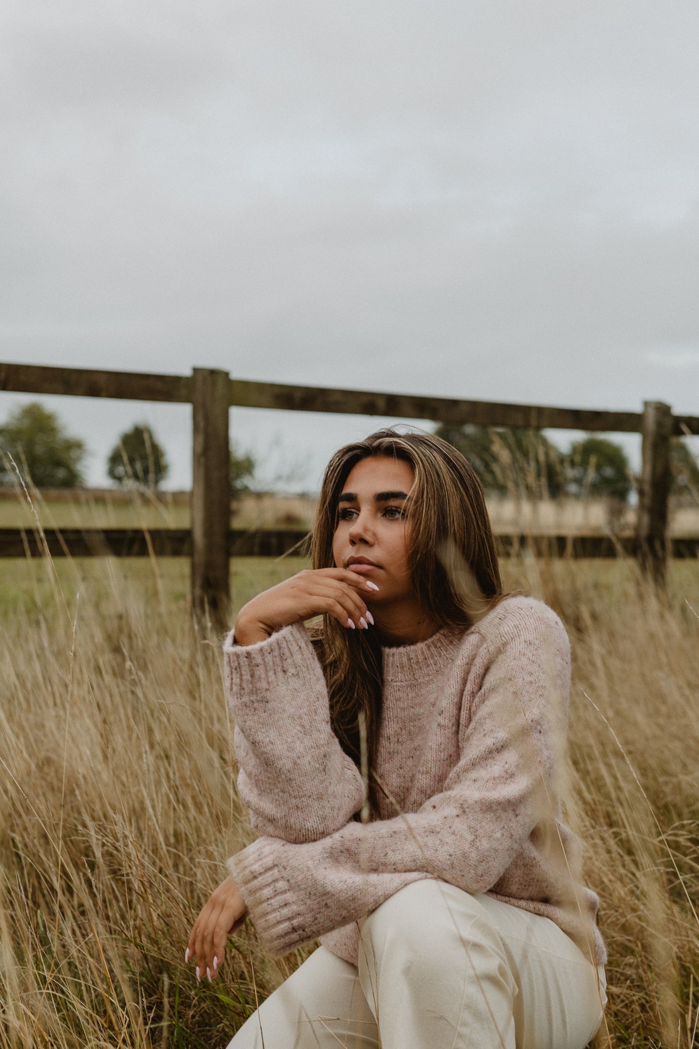 VMINGRID Pullover - Pink Dogwood